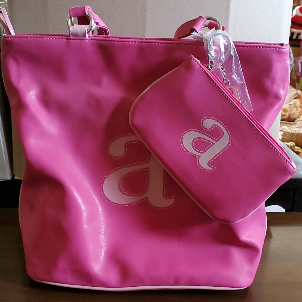 Pink "a" bag